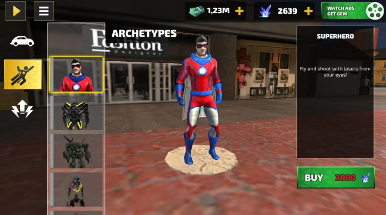 unlimited money in rope hero